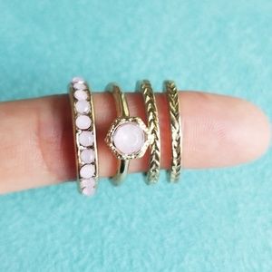 6 stackable rings